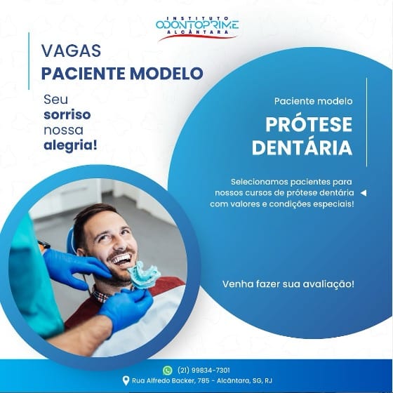 Paciente Modelo Prótese Dentária
