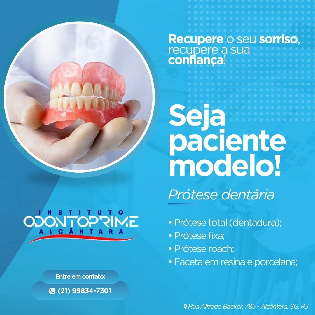 Paciente Modelo para Prótese Dentária